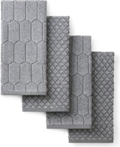Набор кухонных полотенец Martha Stewart Honeycomb Chambray Textured Cotton 16" x 28"