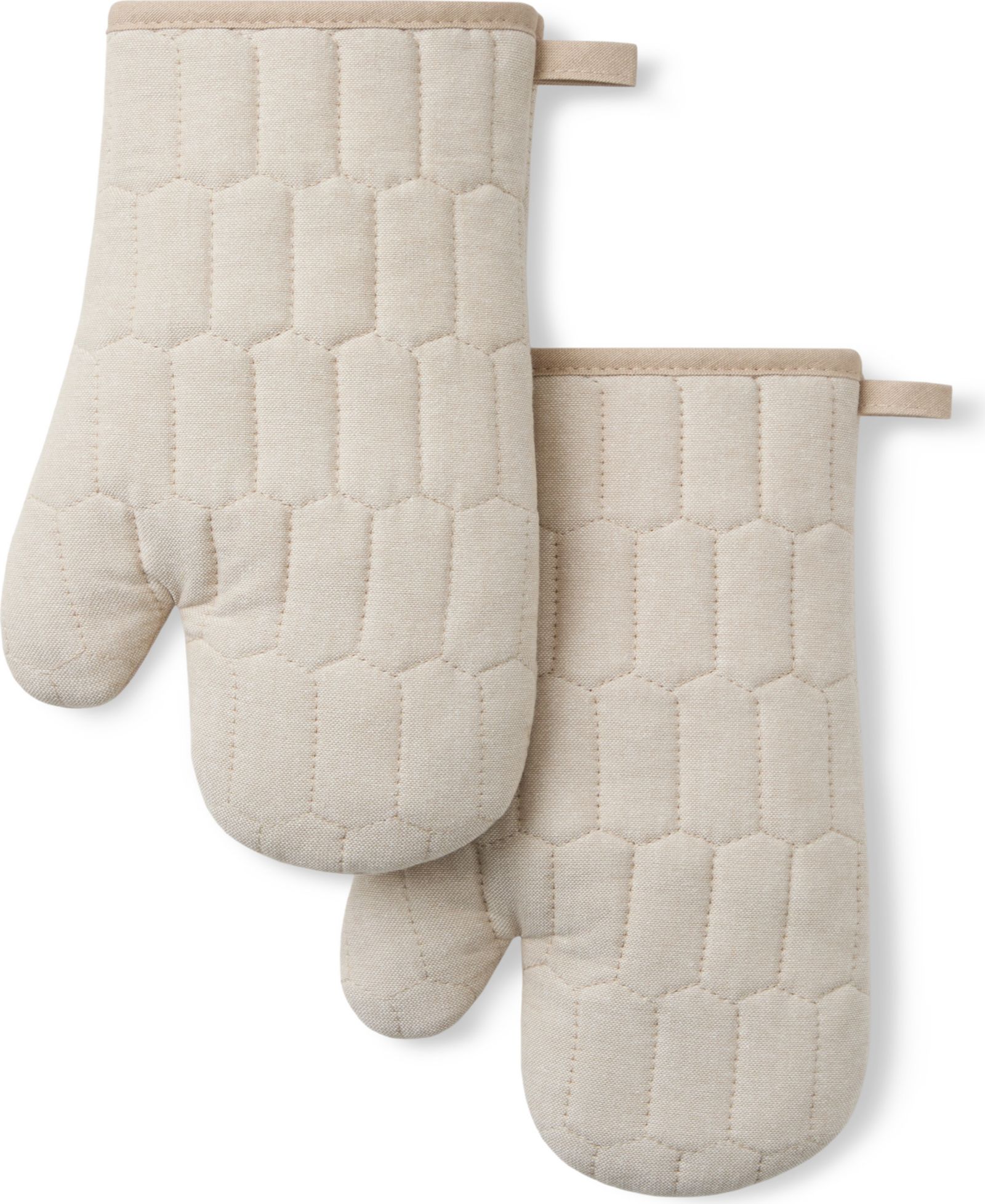 Набор прихвалок Martha Stewart Honeycomb Quilted Chambray 7" x 13"