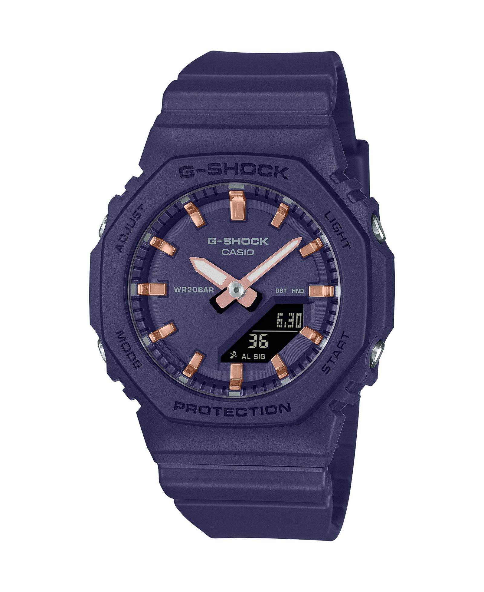 Часы G-Shock Unisex Quartz Navy Resin, 40.2mm