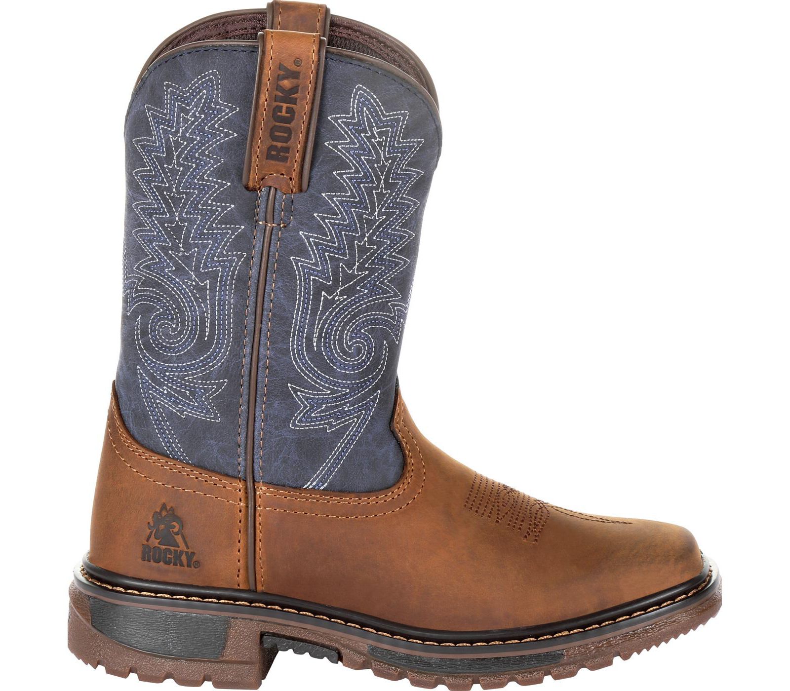 ROCKY Big Kids' Ride FLX Western Boot