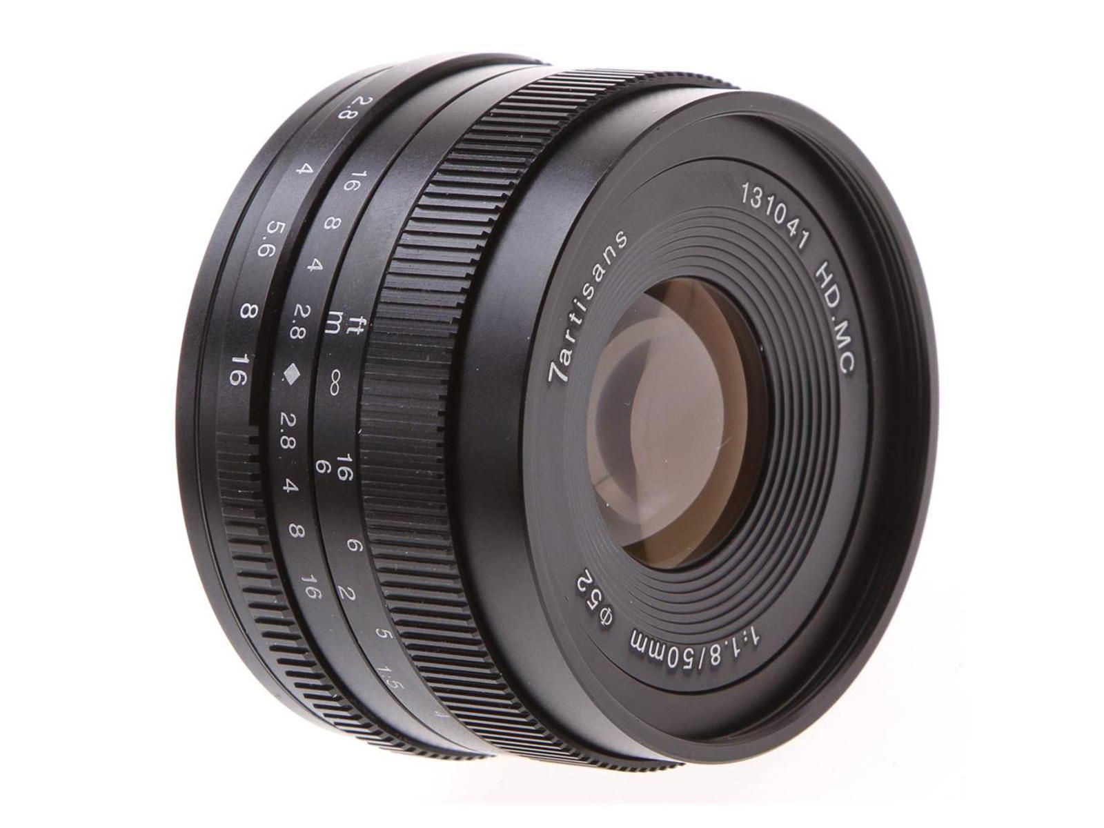 Объектив 7artisans Photoelectric 50mm f/1.8 для Sony E