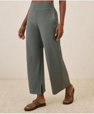 Pact Women's Organic Cotton Airplane Wide Leg Pant - 29" Inseam