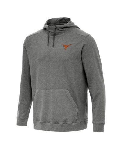 Antigua Мужское худи Texas Longhorns Cloud, цвет Heather Black
