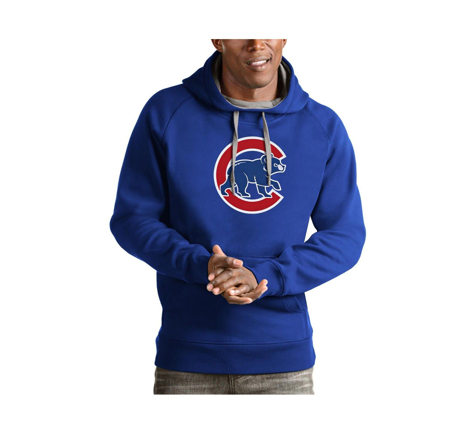 Мужская толстовка Antigua Royal Chicago Cubs Victory