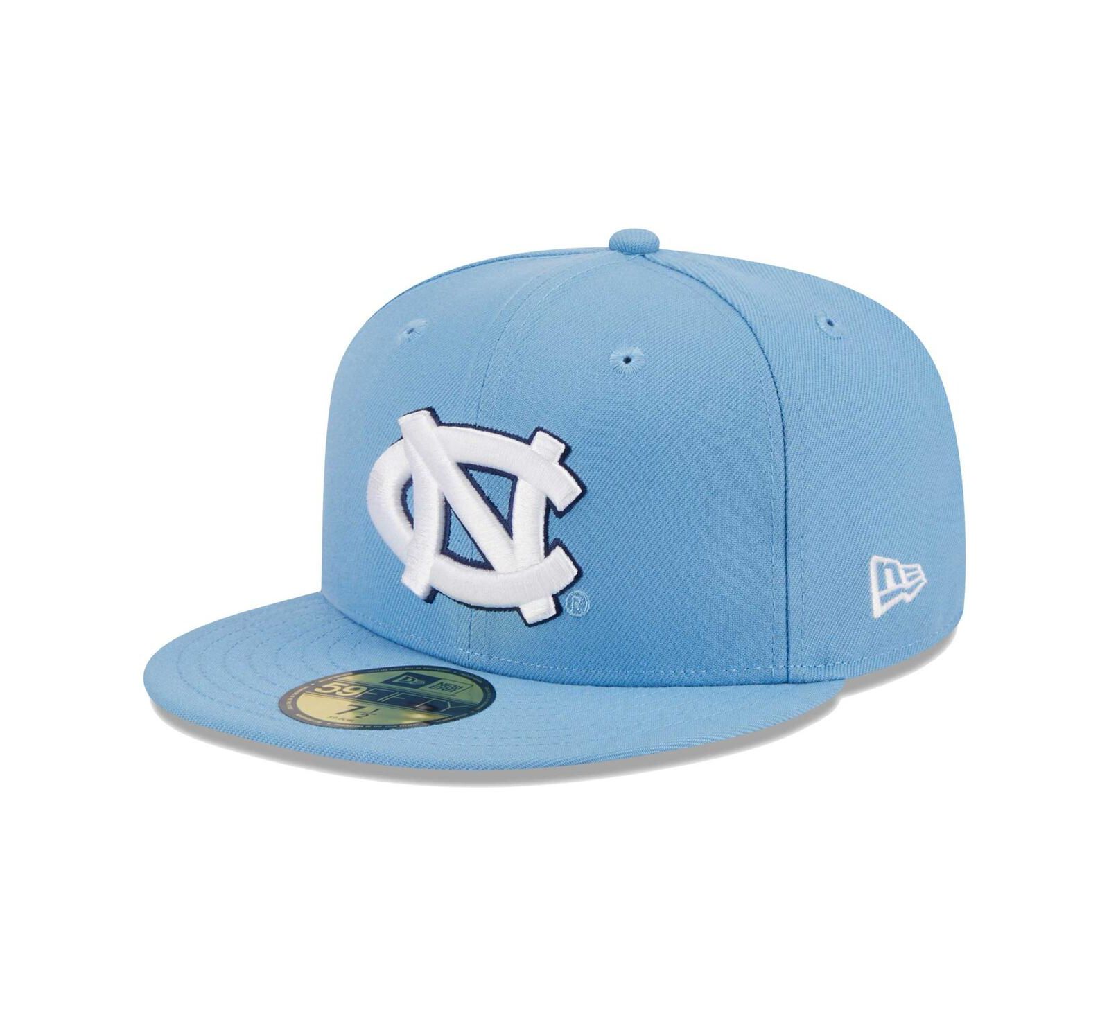 New Era Men's Light Blue North Carolina Tar Heels 59FIFTY Fitted Hat