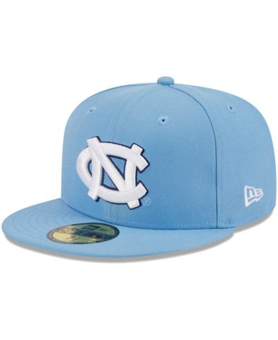 New Era Men's Light Blue North Carolina Tar Heels 59FIFTY Fitted Hat