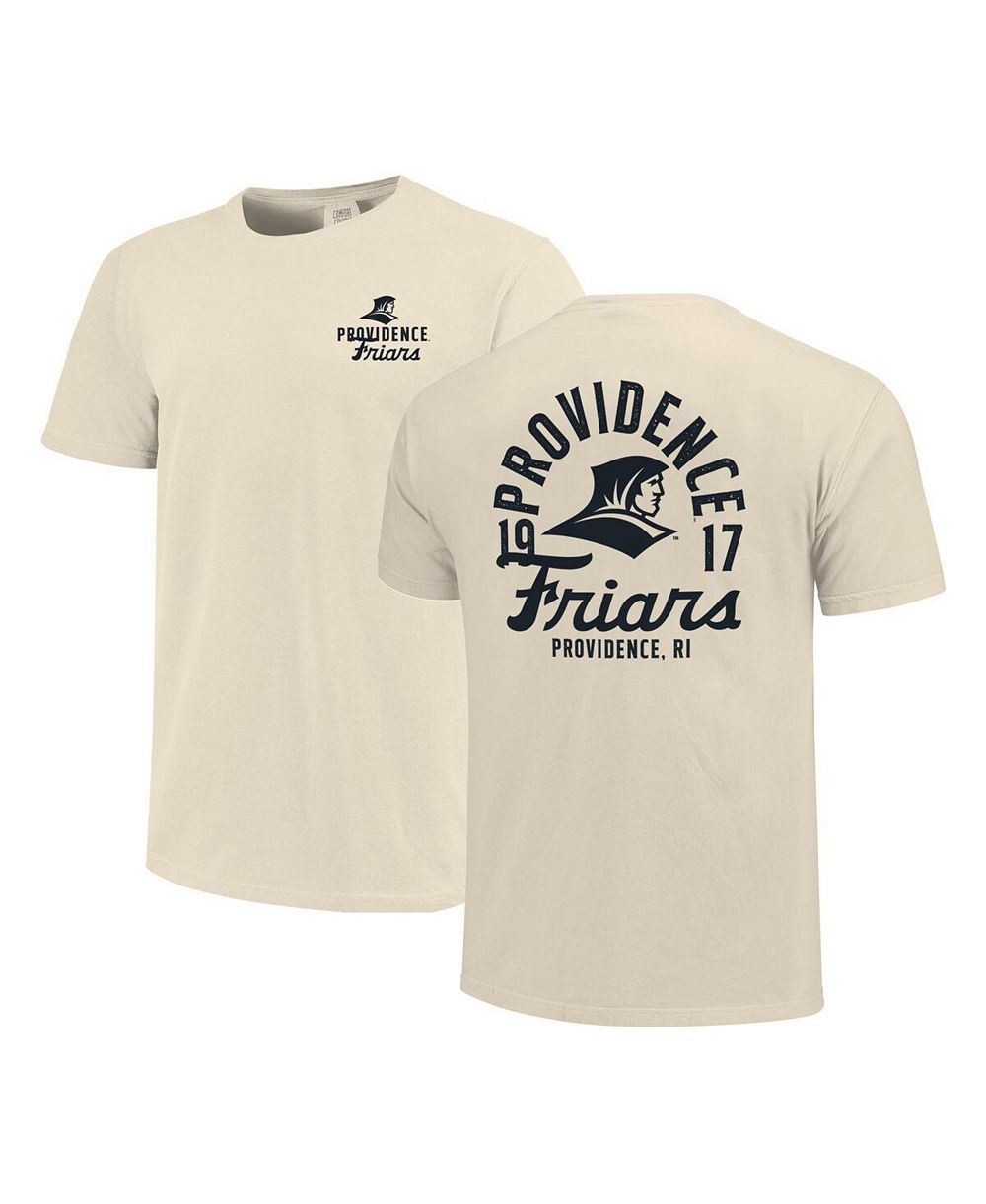 Мужская футболка Image One Cream Providence Friars Comfort Colors Mascot Overlay