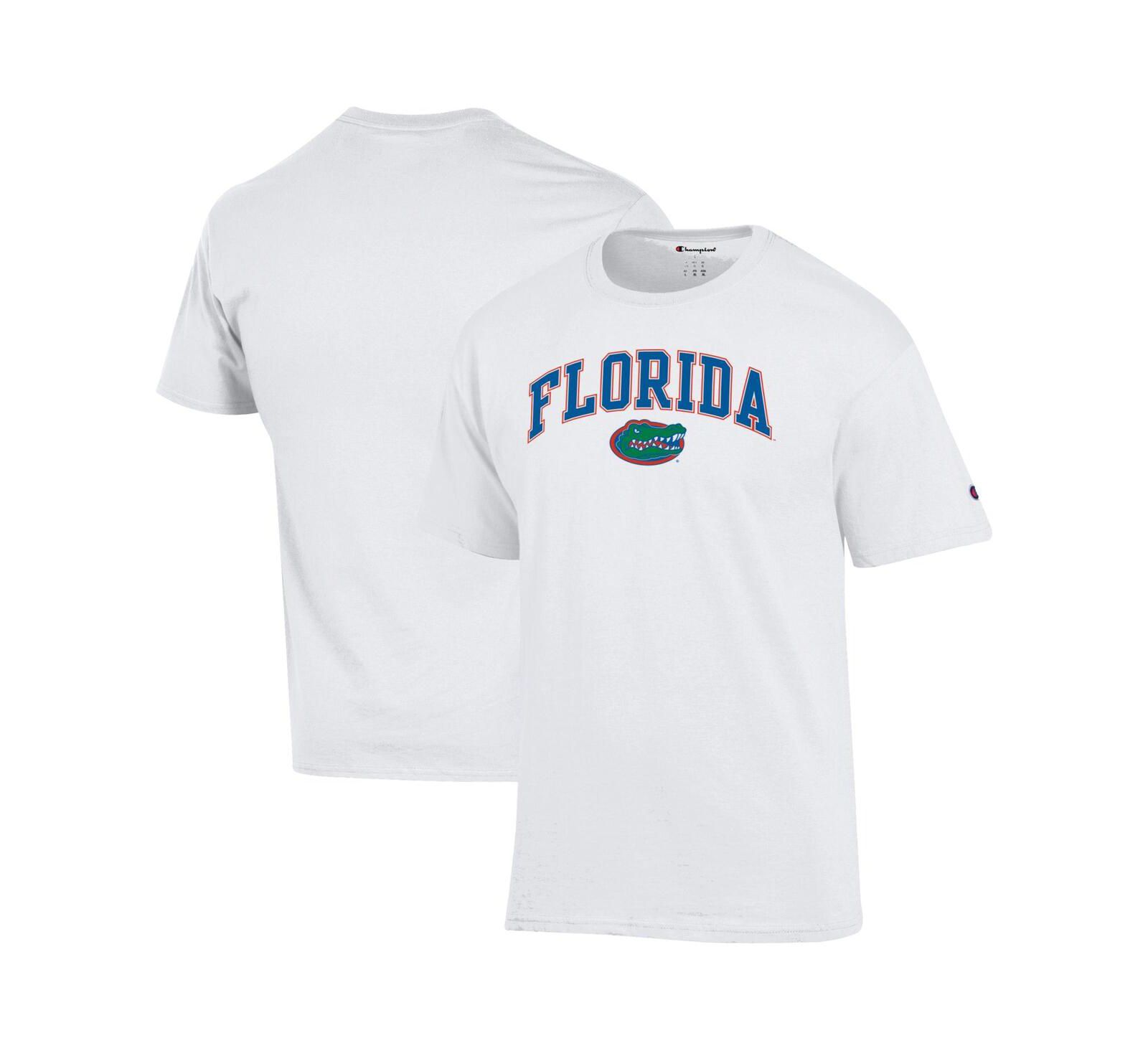 Футболка Champion Men's White Florida Gators Arched Logo