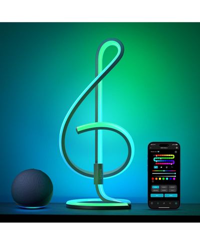 Умная светодиодная настольная лампа Lepro TB2 AI Smart LED, RGB+IC, управление через приложение, 2.4 GHz Wi-Fi Bluetooth