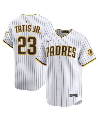 Мужская джерси Nike White San Diego Padres Alternate Limited Player Fernando Tatis Jr.