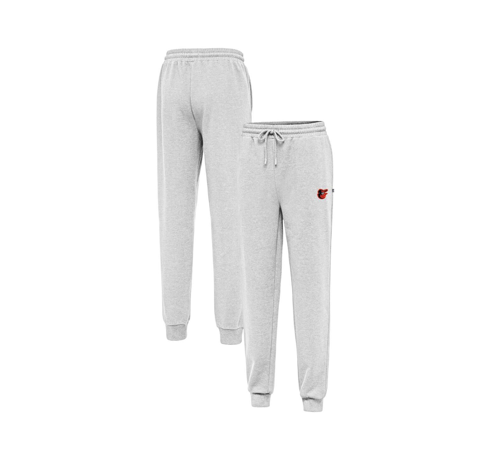 Antigua Men's Heather Gray Baltimore Orioles Idol Jogger Pants