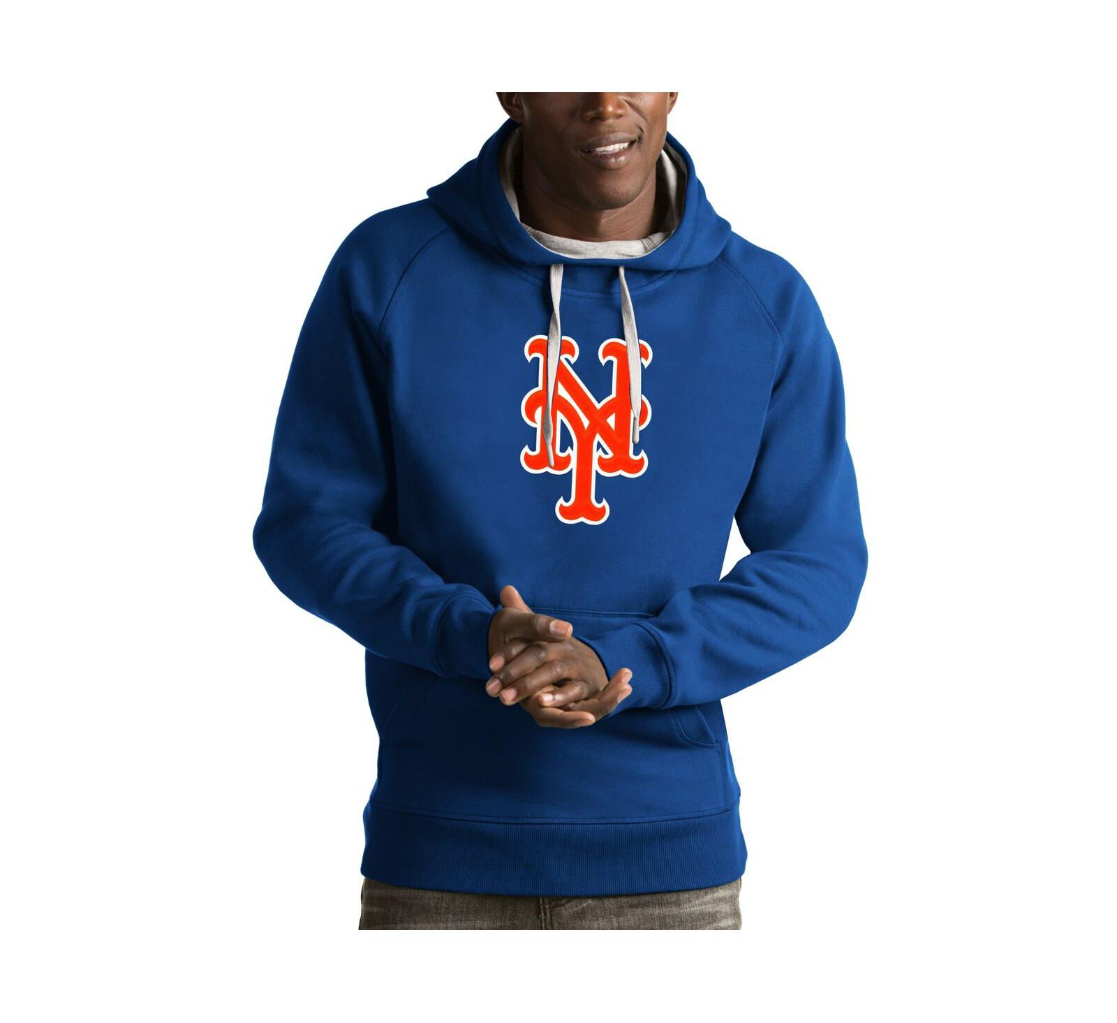 Мужское худи Antigua Royal New York Mets Victory