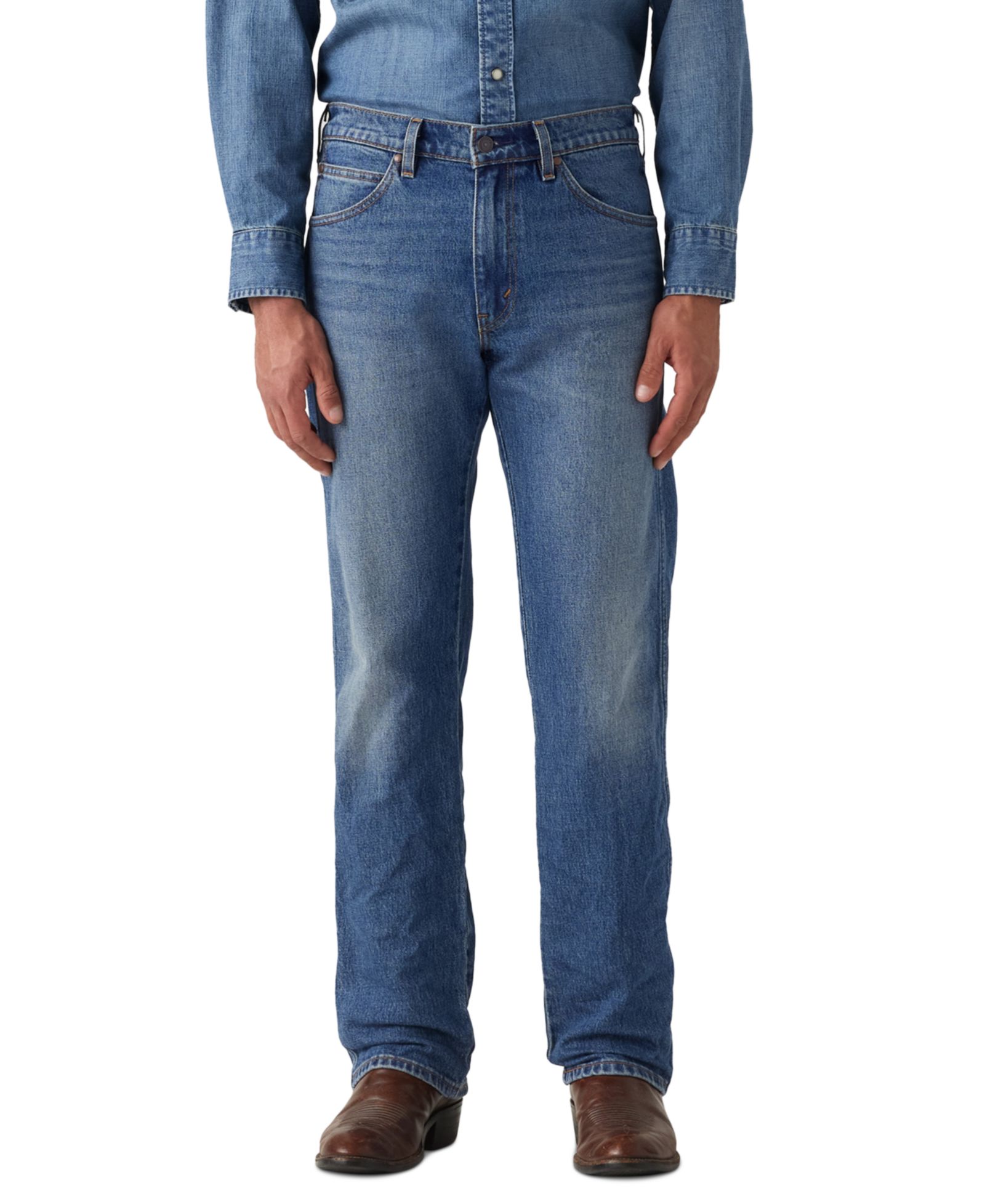 Levi's® Men's 557 Western Straight Fit Boot Cut Jeans