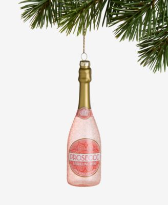 Holiday Lane Foodie & Spirits Prosecco Bottle Ornament, Macy's Exclusive