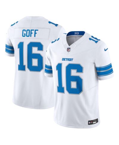 Nike Men's Jared Goff White Detroit Lions Vapor F.U.S.E. Limited Jersey