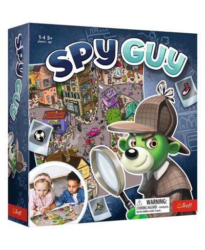 Trefl Spy Guy Cooperative Mystery Board Game, Ages 5+