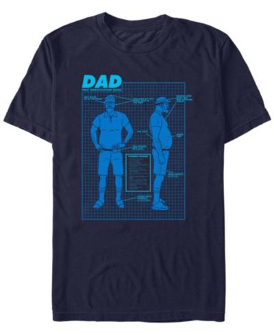 Мужская футболка Fifth Sun Men's Dad Diagram с коротким рукавом