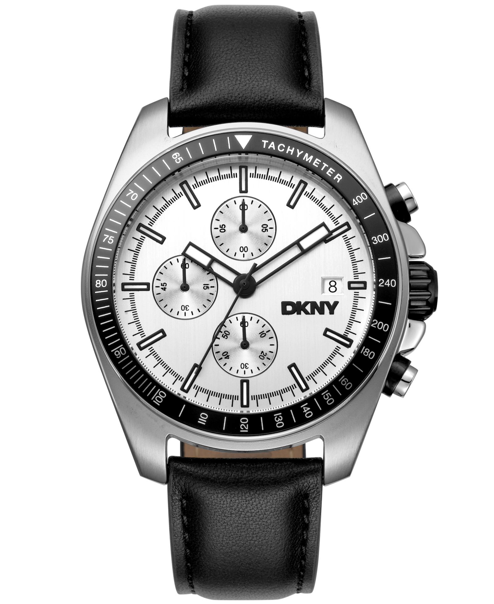 DKNY Men's Central Park Chronograph Stainless Steel Bracelet Watch, 42mm