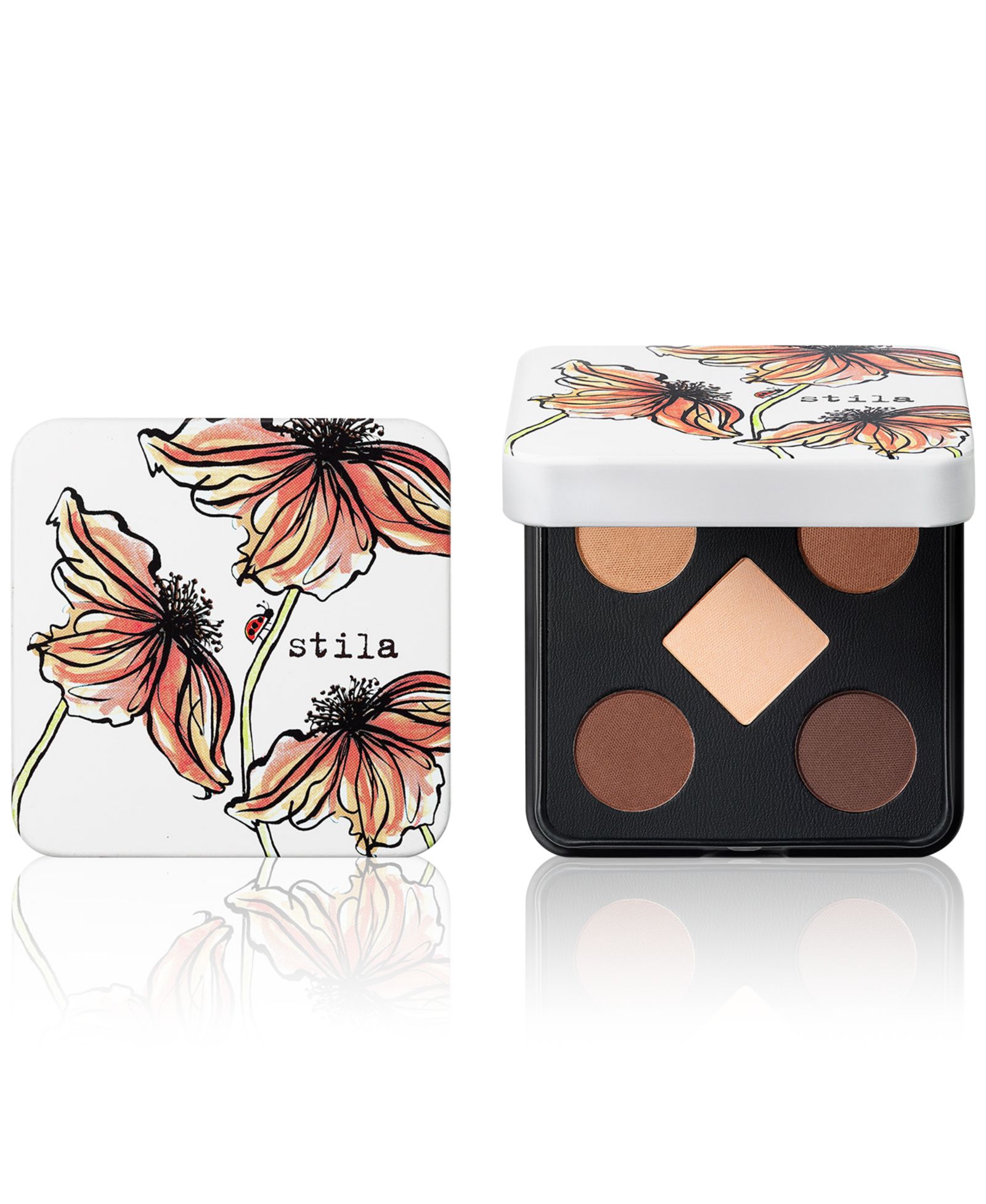 Палетка теней для век Stila Pocket Play Shadow Palette
