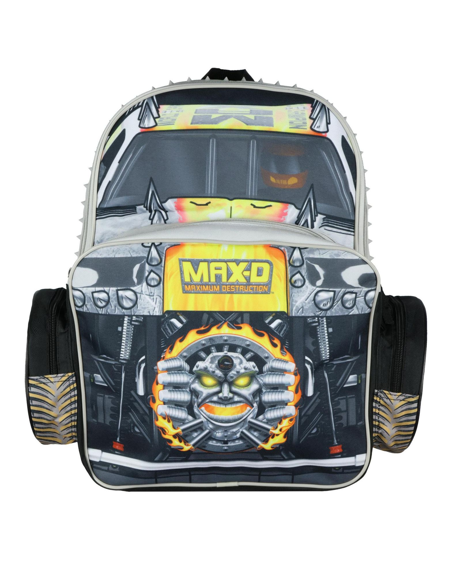 Monster Jam рюкзак Max-D Maximum Destruction 3D Monster Truck с отделением для ноутбука 16"