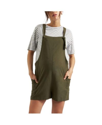 Ripe Maternity Maternity Ripe Terry Linen Playsuit