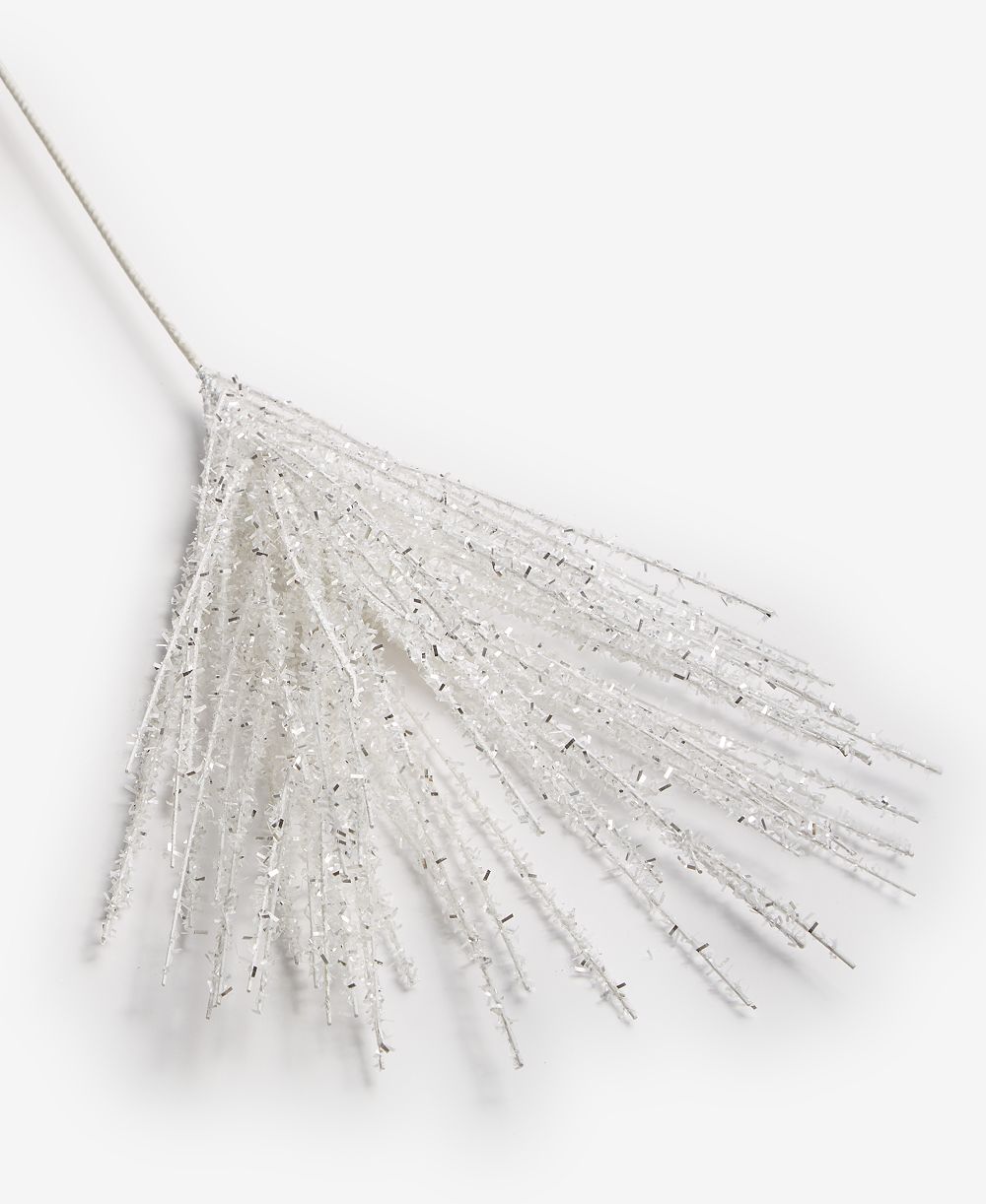 Holiday Lane Iced Delight Glitter Spray Pick Ornament, Macy's Exclusive
