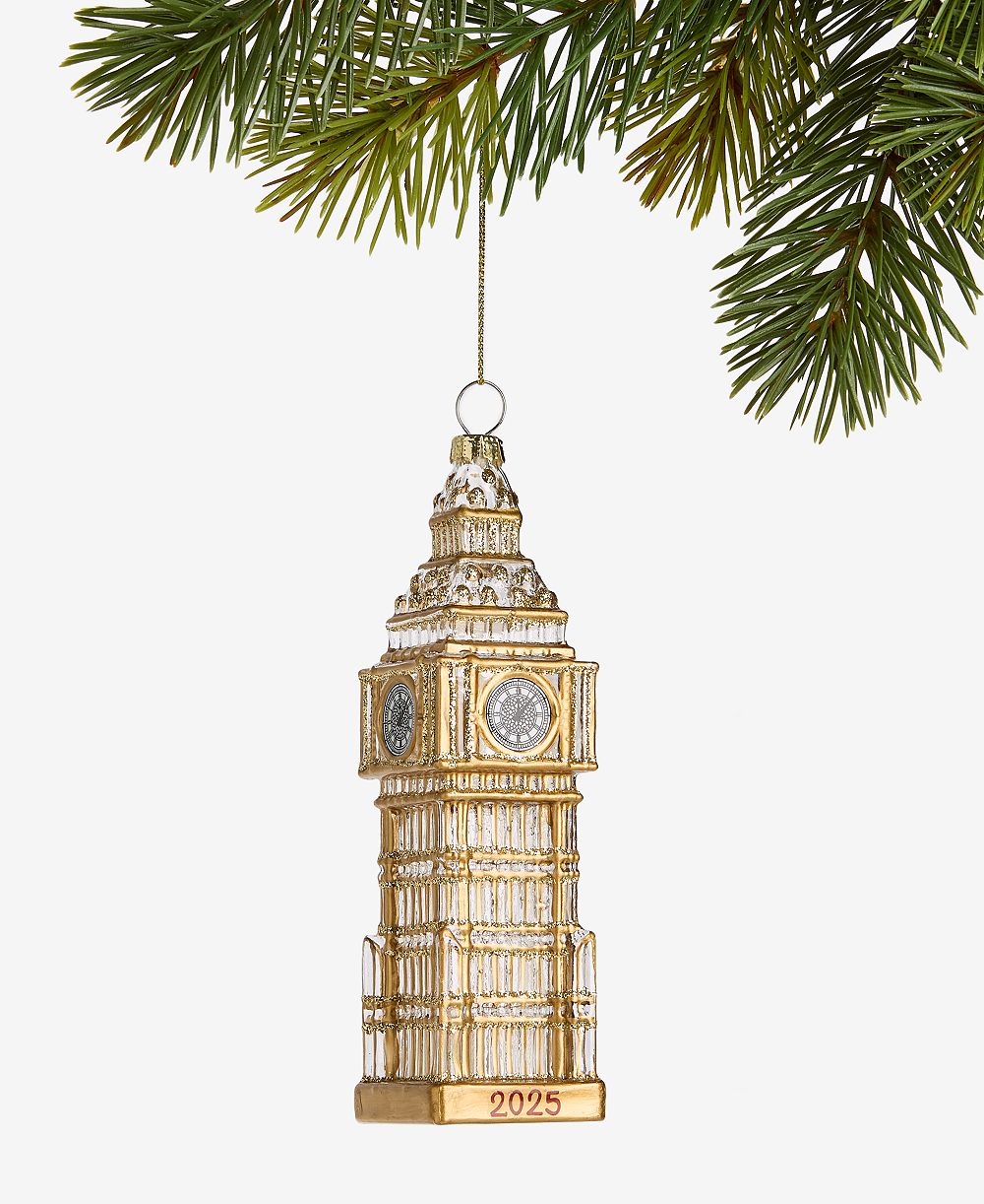 Holiday Lane World Traveler Big Ben With 2026 Ornament, Macy's Exclusive