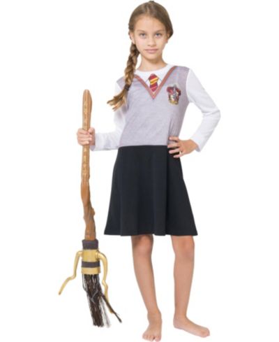 Детская ночная рубашка Harry Potter Hermione Gryffindor, с длинным рукавом