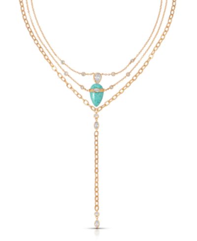 ETTIKA многослойное ожерелье Turquoise Solstice