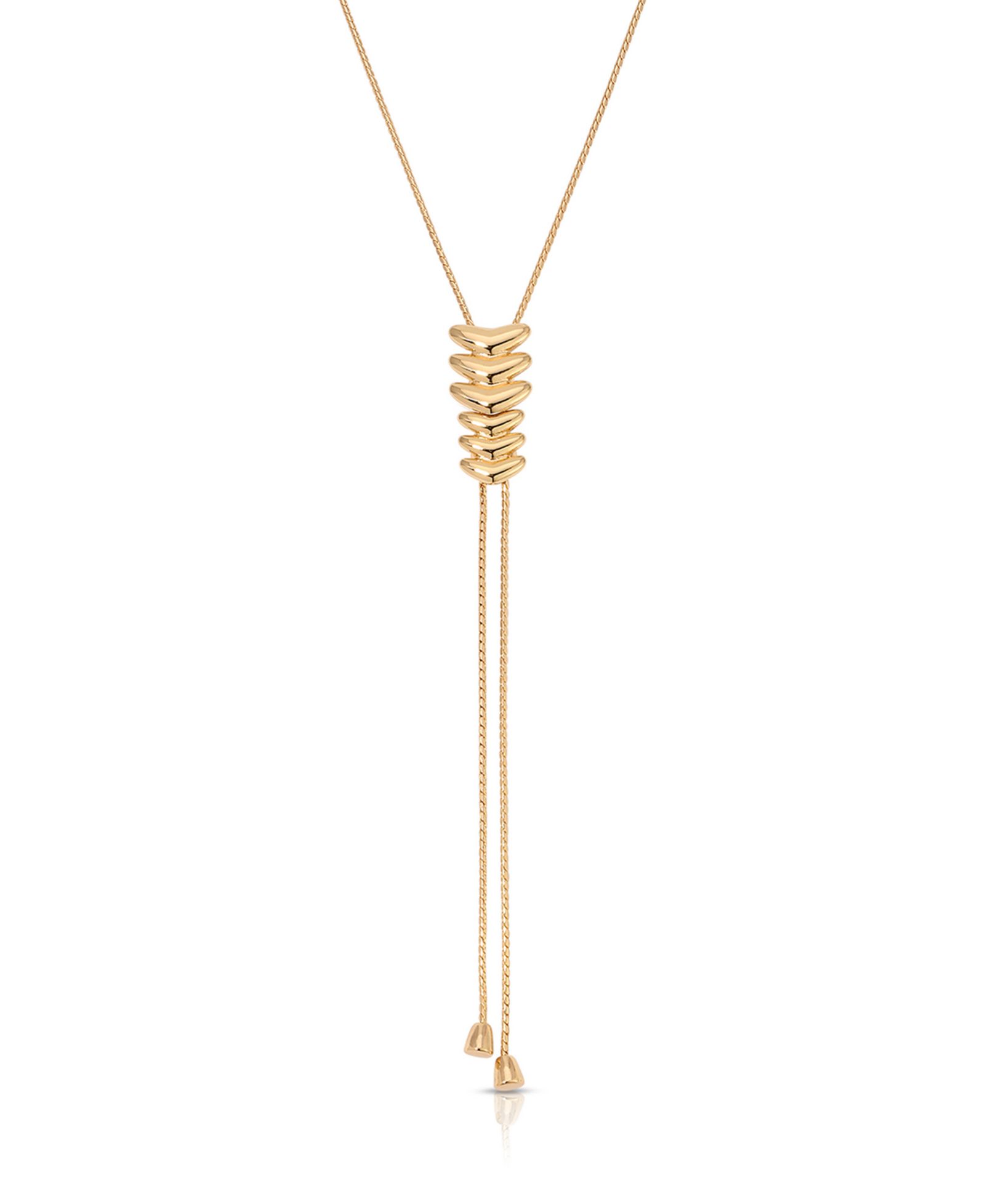 Ожерелье ETTIKA Metal Moderna Bolo Necklace