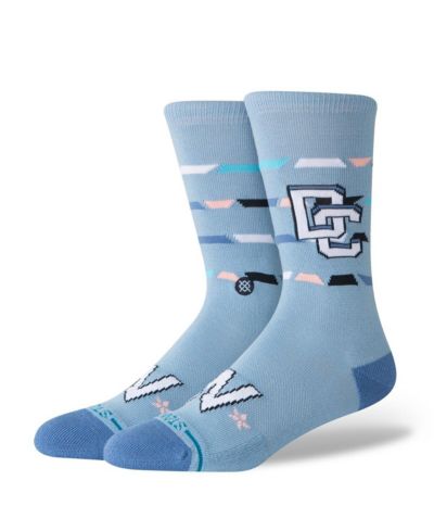 Мужские и женские носки Stance Light Blue Washington Nationals 2025 City Connect Crew