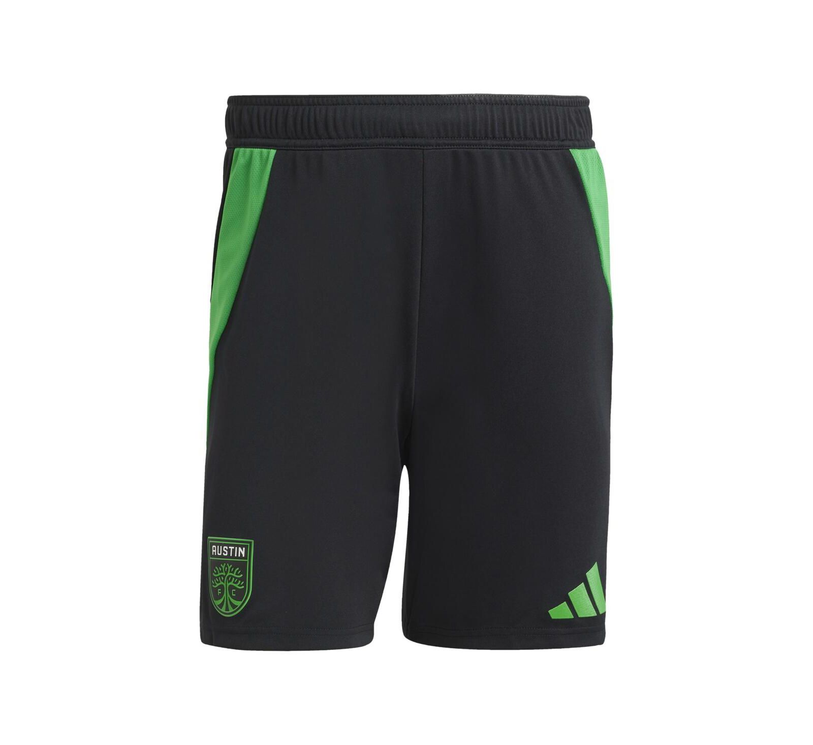 Мужские шорты Adidas Black Austin FC Home 2025 The Heartbeat Kit Authentic