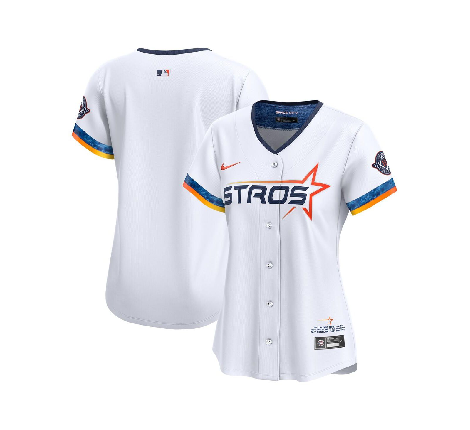 Женская джерси Nike White Houston Astros 2025 City Connect Limited