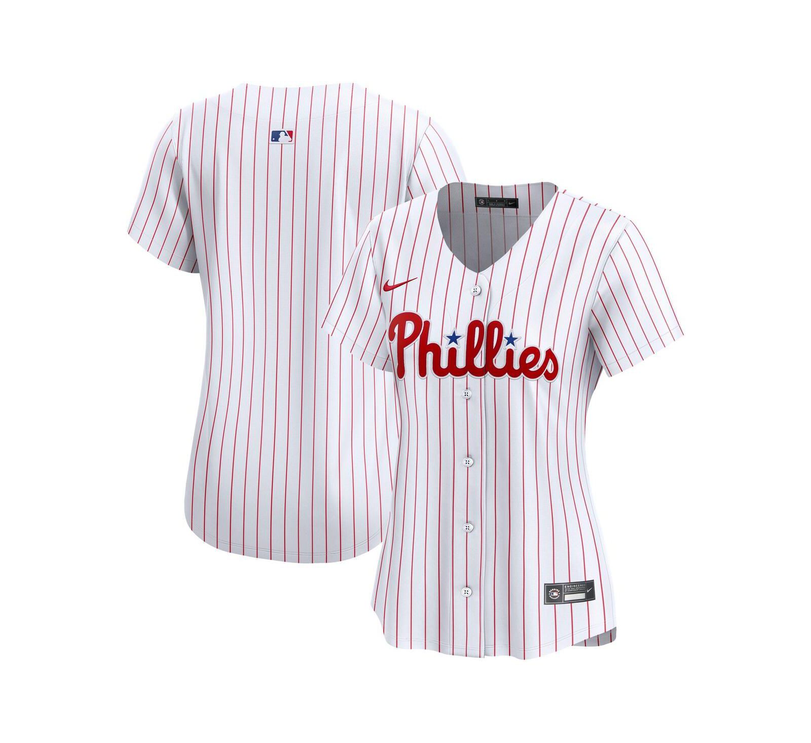 Женская игровая джерси Nike White Philadelphia Phillies Home Limited