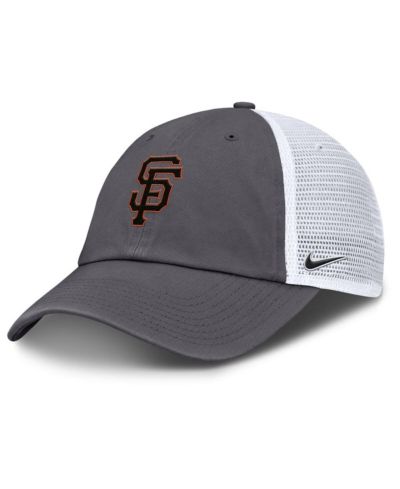Мужская кепка Nike San Francisco Giants, тракер, серая