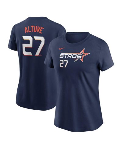 Женская футболка Nike Jose Altuve Houston Astros 2025 City Connect Fuse с именем и номером