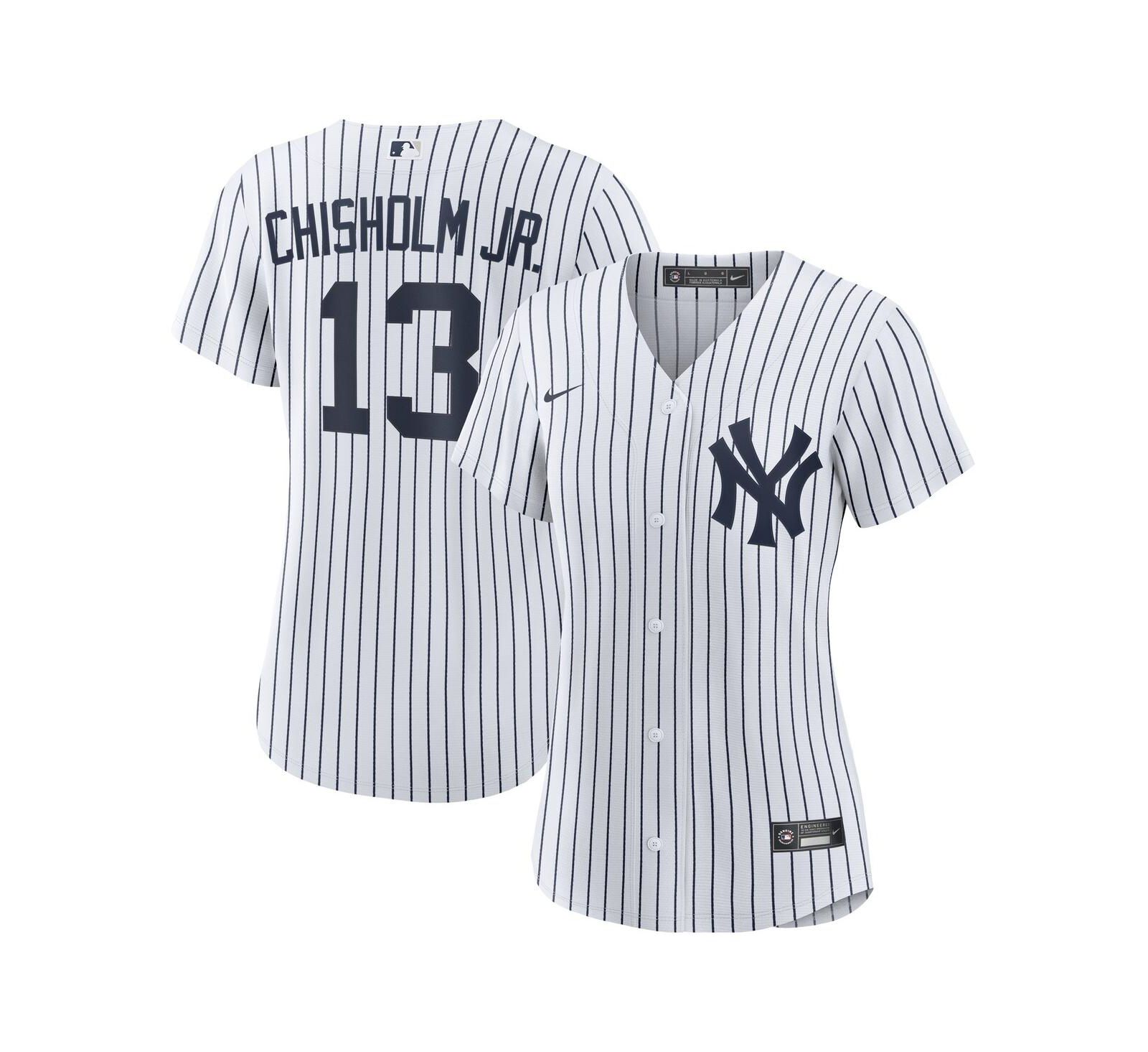 Женская реплика джерси Nike Jazz Chisholm Jr. New York Yankees Home, белая