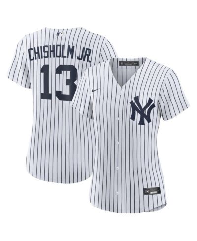 Женская реплика джерси Nike Jazz Chisholm Jr. New York Yankees Home, белая