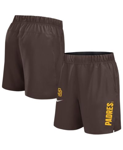Nike Men's Brown San Diego Padres Woven Victory Performance Shorts