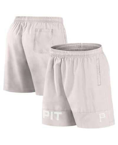 Мужские плавательные шорты Fanatics Cream Pittsburgh Pirates Elements