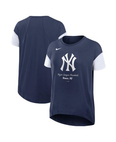 Nike Женская модная футболка с принтом New York Yankees