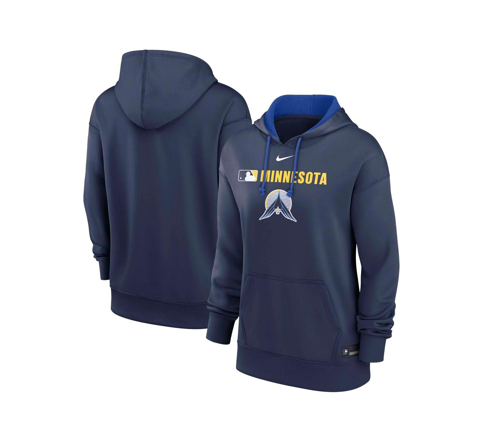Nike Женская толстовка Minnesota Twins Authentic Collection City Connect Navy