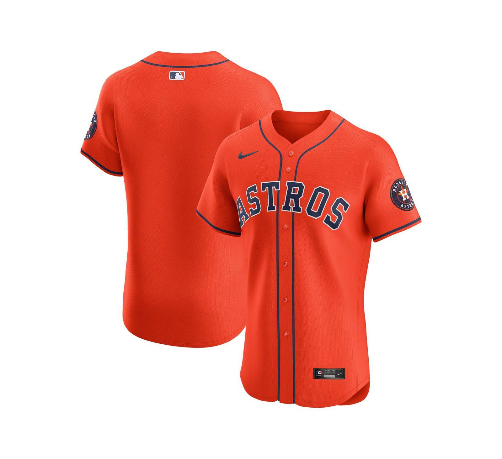 Мужская джерси Nike Houston Astros Alternate Elite Orange