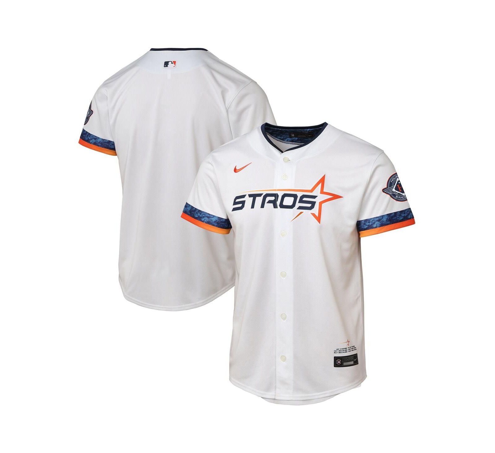 Детская джерси Nike White Houston Astros 2025 City Connect Limited