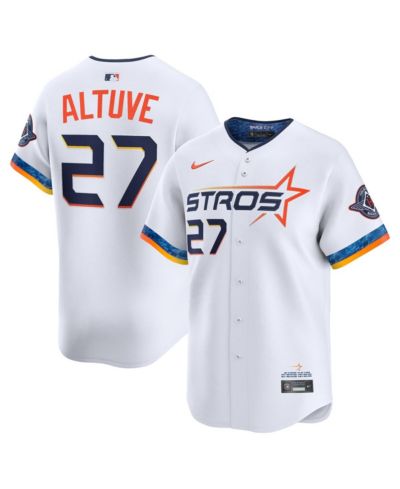 Nike Men's Jose Altuve White Houston Astros 2025 City Connect Limited Player Jersey