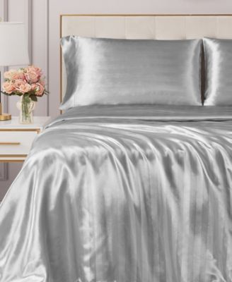 Juicy Couture Satin Damask 4-Pc. Sheet Set, Full