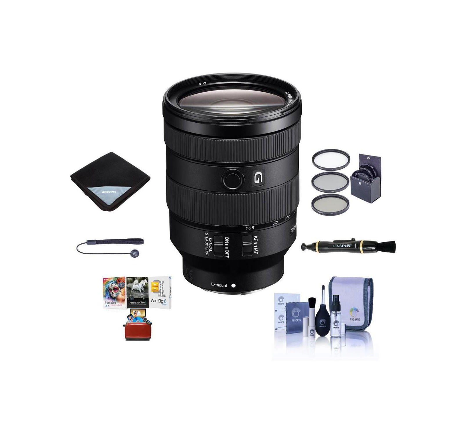 Sony FE 24-105mm f/4 G OSS Full-Frame Lens for E-Mount
