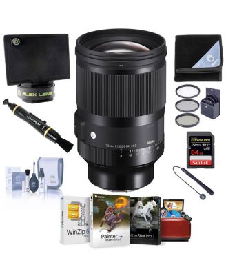 Sigma 35mm f/1.2 DG DN ART Lens for L Mount with Mac Software  Acc Kit