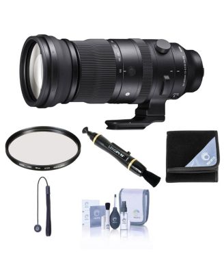 Объектив Sigma 150-600mm f/5-6.3 DG DN OS Sports для Sony E, комплект с фильтром Hoya 95mm UV, чехлом и набором для чистки