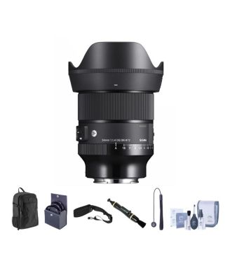 Sigma 24mm f/1.4 DG DN Art Lens for Sony E with Premium Bundle